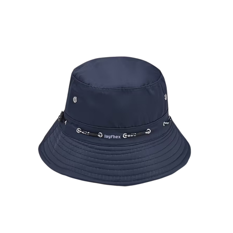 Erkek Kadın Unisex Safari Şapka Güneş Koruyucu Balıkçı Şapkası Outdoor Kamp Avcılık Trekking Lacivert