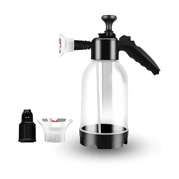 2 Litre Yüksek Basınçlı Foam Köpük Yapıcı Pompa Tabanca Köpüklü Halı Oto Araç Yıkama El Pompası