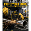 İnox Demir Çelik Metal Kesme Kesici Taşı Düz İnce Taş 115x1.0x22.23 10 Adet