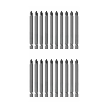 PH2 Güçlü Mıknatıslı 75 mm Yıldız Vidalama Maktap Bits Ucu Paslanmaz 20 Adet PH2 Güçlü Mıknatıslı 75 mm Yıldız Vidalama Maktap Bits Ucu Paslanmaz 20 Adet