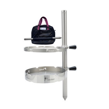 Fulcrum Em-As Profesyonel Paslanmaz 3 mm Inox Mangal Seti Ayarlanabilir Çantalı Izgara BBQ