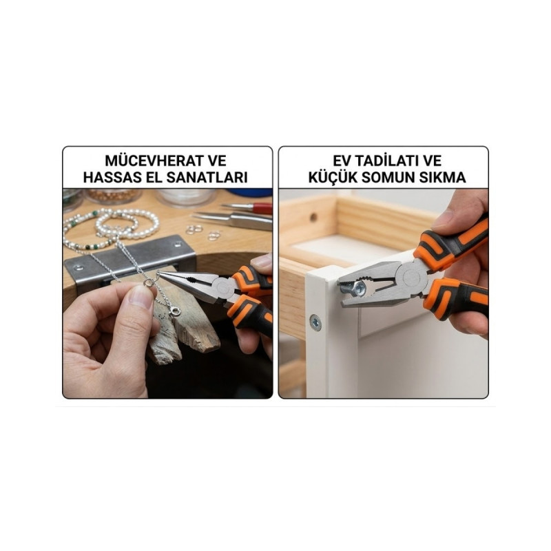 Mini Takı Hobi Avcı El İşi Kombine Cepte Taşınabilir Küçük Pense