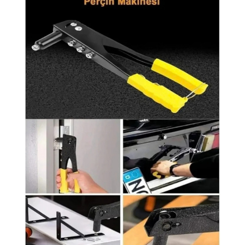 Profesyonel Metal Gövdeli El Perçin Tabancası Perçinleme Pensesi