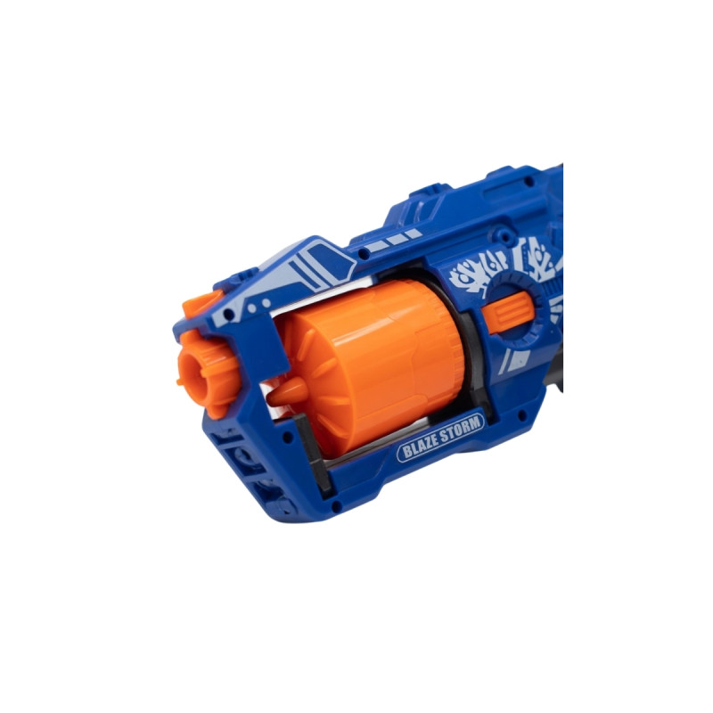 Yumuşak Sünger Köpük Mermi Atan Oyuncak Silah Tabanca Dart Nişancı 20 Mermili