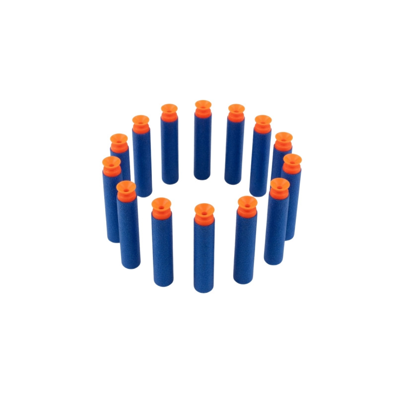 Yedek Yumuşak Sünger Köpük Mermi Oyuncak Silah Tabanca Dart Nişancı Vantuzlu 12 Adet