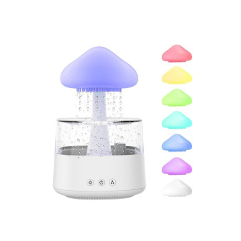 Yağmur Hava Nemlendirici LED Gece Lambası Bulut Yağmur Su Sesli Aroma Difüzör Yağmur Hava Nemlendirici LED Gece Lambası Bulut Yağmur Su Sesli Aroma Difüzör