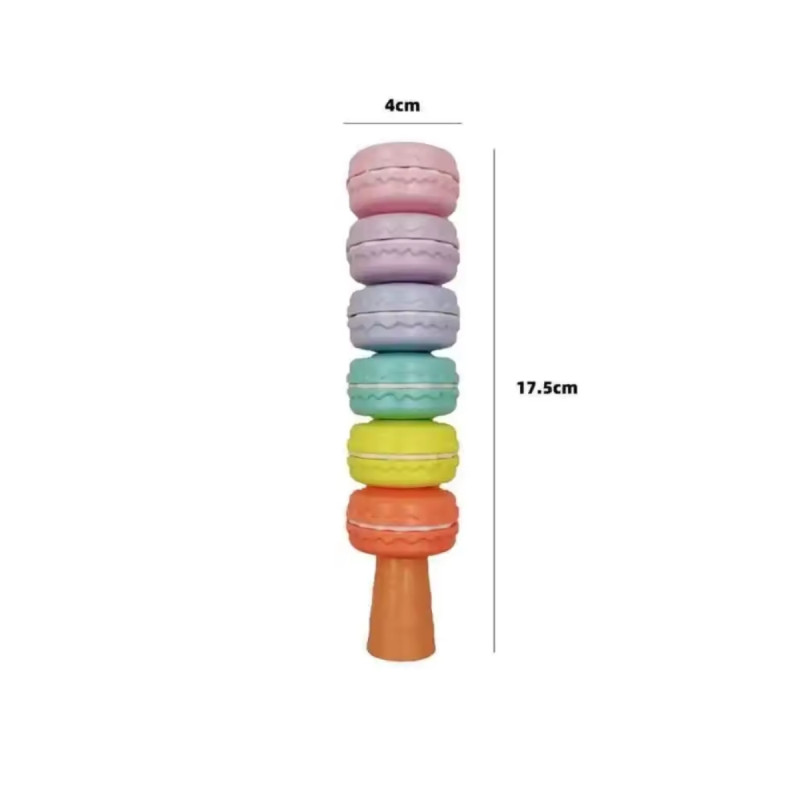 Renkli Fosforlu Kalem Makaron Şeklinde Pastel Renk Keçeli İşaretleme Kalemi Renkli Fosforlu Kalem Makaron Şeklinde Pastel Renk Keçeli İşaretleme Kalemi