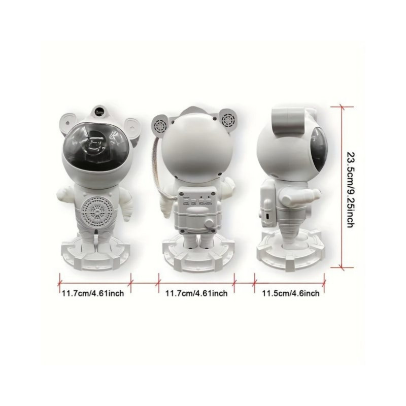 Sesli Astronot Galaksi Kumandalı Gece Tavan Lambası Samanyolu Projeksiyon Işığı