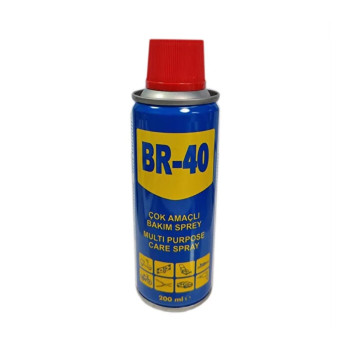 Carub BR-40 Yağlama Temizleme Pas Sökücü Çok Amaçlı Bakım Spreyi 200 ml