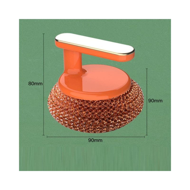 Tutma Aparatlı Paslanmaz Çelik Tel Bulaşık Yıkama Lavabo Temizlik Teli