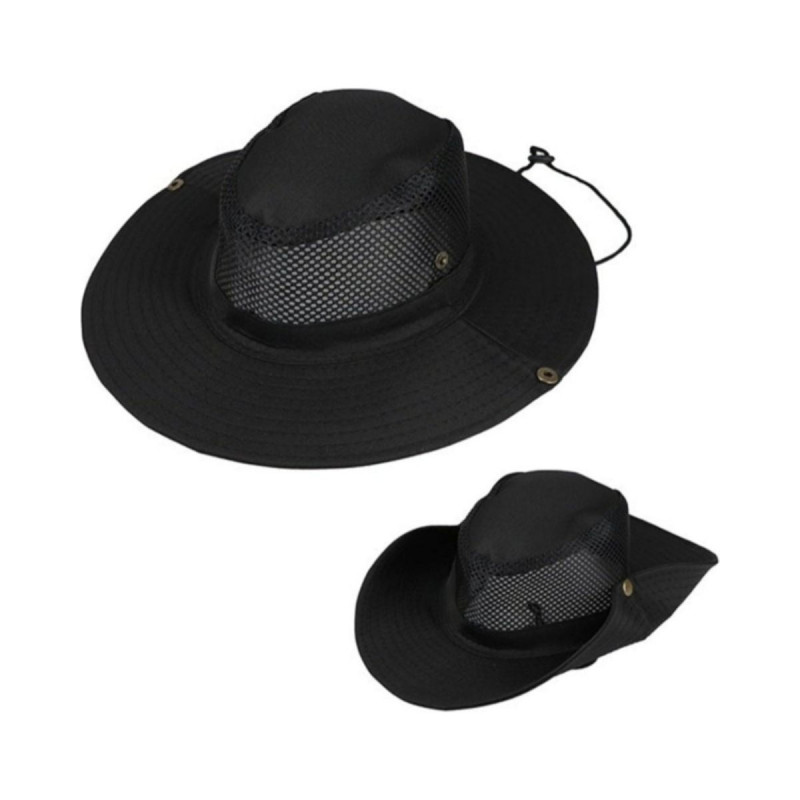 Yazlık Katlanabilir Bağlamalı Fileli Balıkçı Avcı Safari Fötr Fötür Şapka