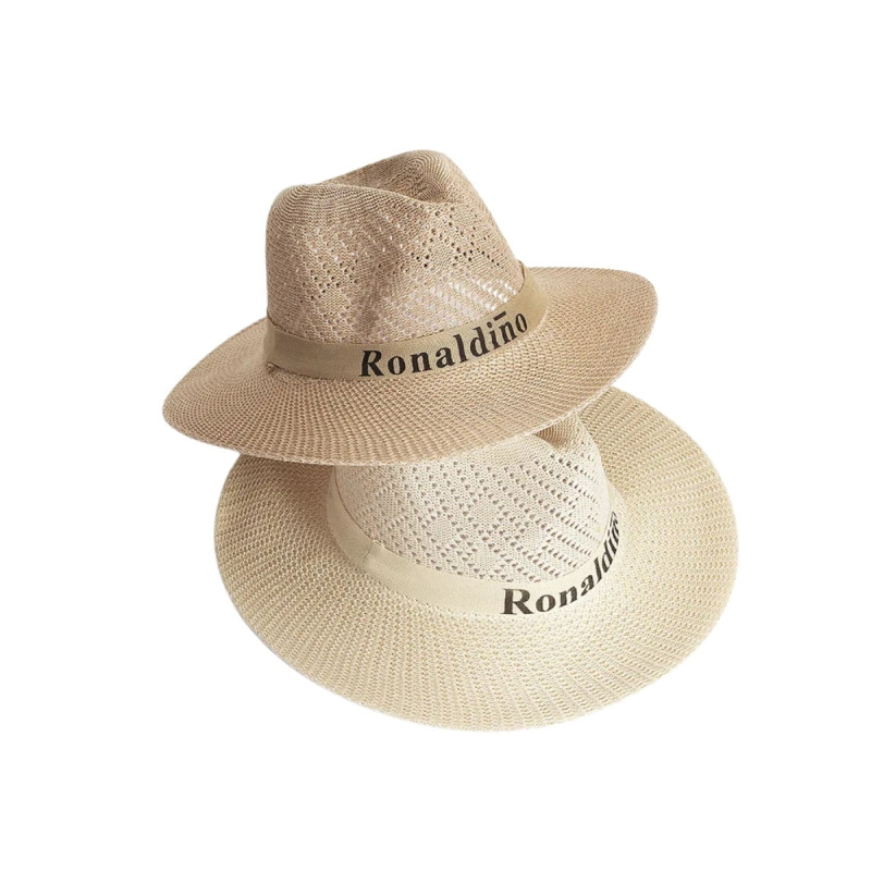 Kovboy Model Plaj Fötr Bağlamalı Güneşten Koruyan Fötür Şapka Beyaz