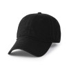 Nefes Alan Düz Renk Unisex Ayarlanabilir Beyzbol Plaj Avcı Spor Şapka Kep Siyah