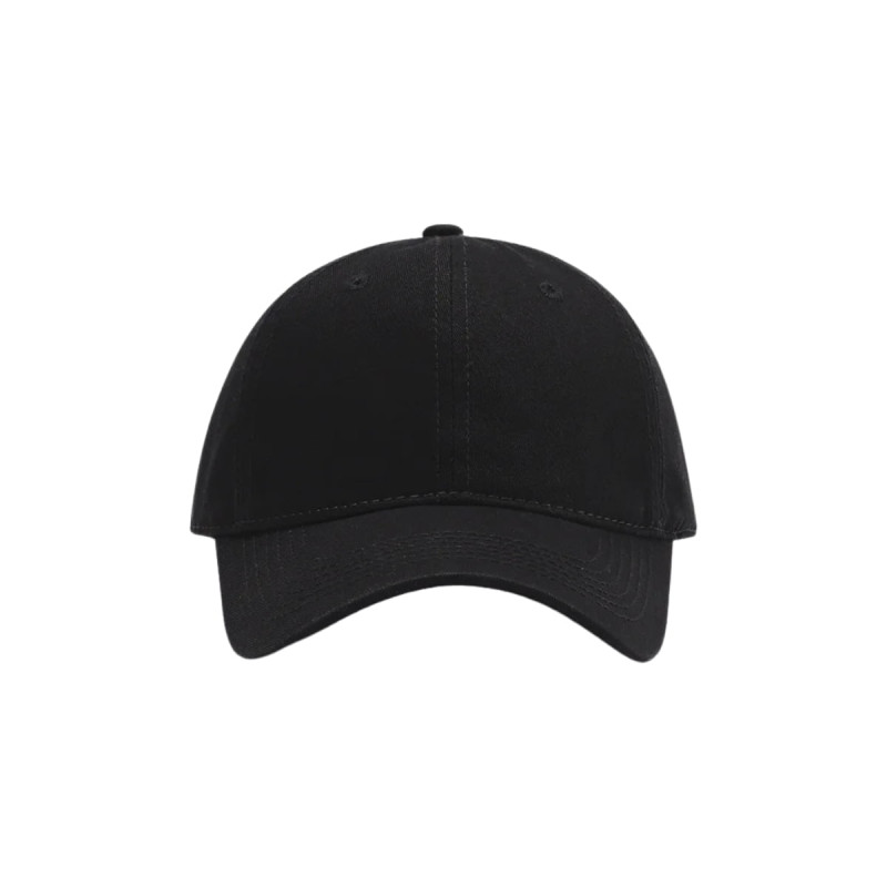 Nefes Alan Düz Renk Unisex Ayarlanabilir Beyzbol Plaj Avcı Spor Şapka Kep Siyah