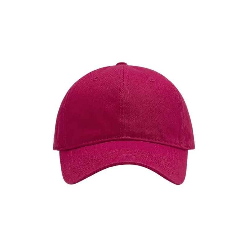 Nefes Alan Düz Renk Unisex Ayarlanabilir Beyzbol Plaj Avcı Spor Şapka Kep Bordo