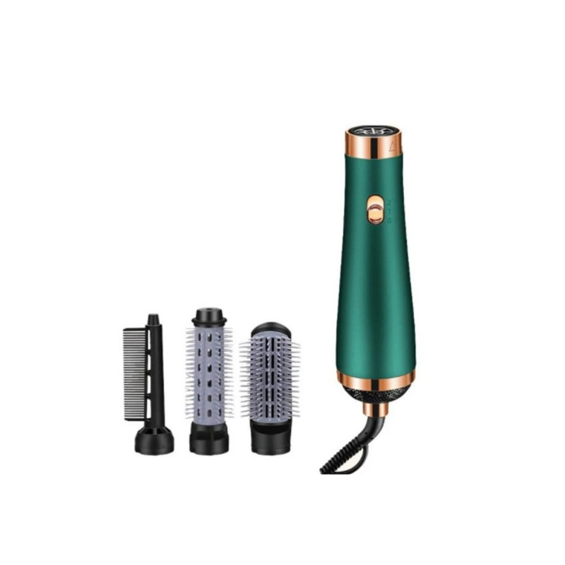 Profesyonel Taraklı Saç Kurutma Makinesi İyonik Saç Düzleştirici Şekillendirici 3in1