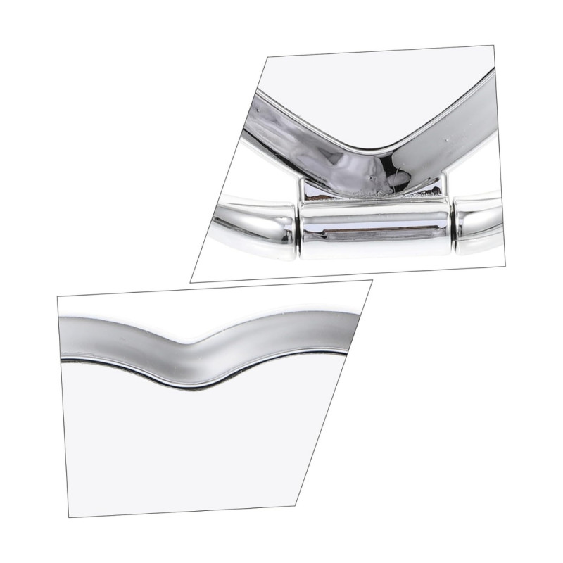 Kalp Şeklinde Kalpli Masaüstü Ofis Çalışma Masası Makyaj Aynası