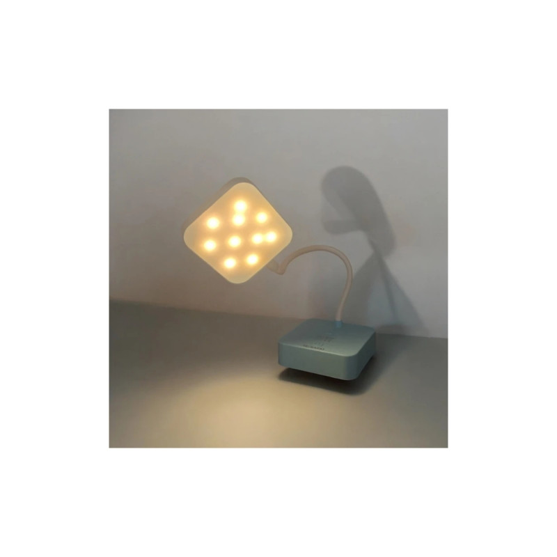 Akrobat Ayarlanabilir Dokunmatik Çalışma Okuma Masa Lambası Mavi