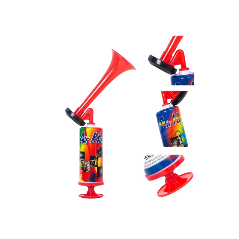 Doldurulabilir Yüksek Sesli Maç Deprem Kamp El Pompalı Hava Kornası