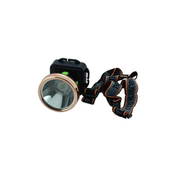 Pilli 3W Tek LED Ayarlanabilir Açılı Kamp Avcı Kafa Lambası