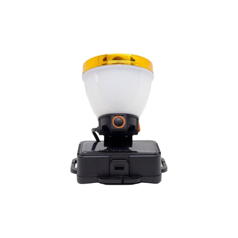 Solar Şarjlı Güneş Enerjili 60W Avcı Kamp Doğa Kafa Lambası Kutulu