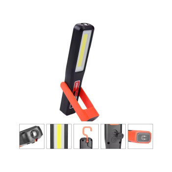 Oto Tamirci El Feneri Şarjlı Mıknatıslı Askılı Kamp Lambası Oto Tamirci El Feneri Şarjlı Mıknatıslı Askılı Kamp Lambası