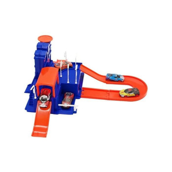 5 Oyuncak Metal Yarış Aracı ve Garaj Oyun Seti 5 Oyuncak Metal Yarış Aracı ve Garaj Oyun Seti