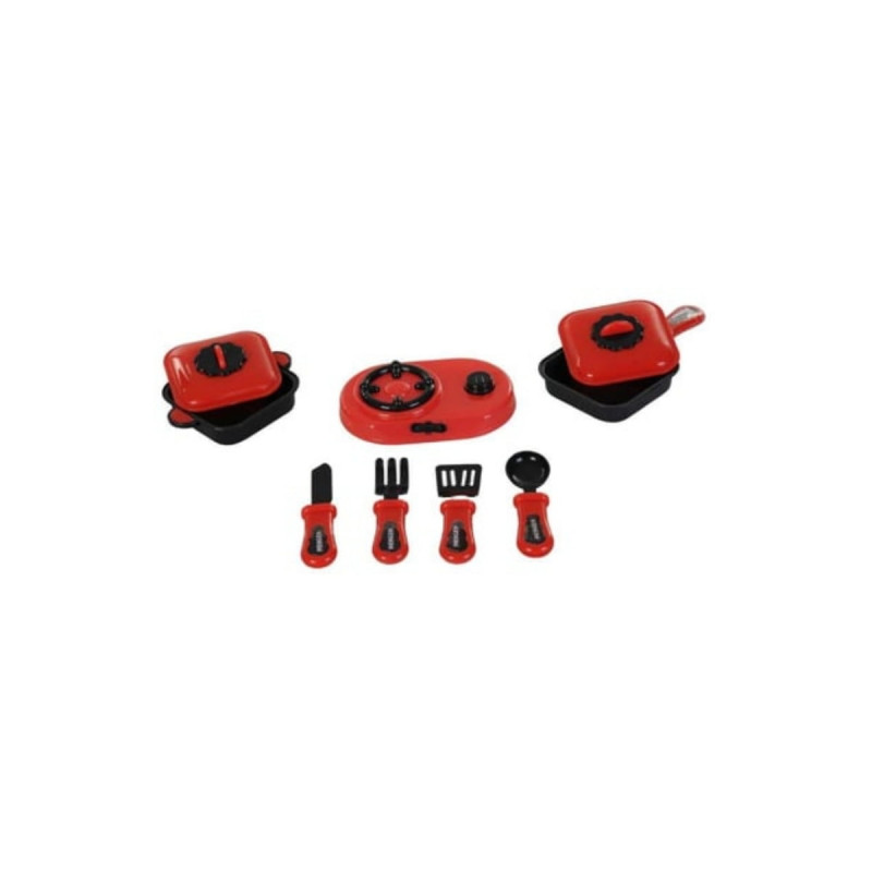 Oyuncak Mutfak Seti Tava Tencere Ocak Bardak Spatula Evcilik Oyun Seti