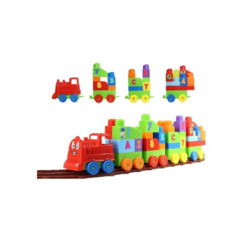 77 Parça Tren İstasyonu Alfabe Sayı Lego Blok Eğitici Oyuncak Seti 77 Parça Tren İstasyonu Alfabe Sayı Lego Blok Eğitici Oyuncak Seti