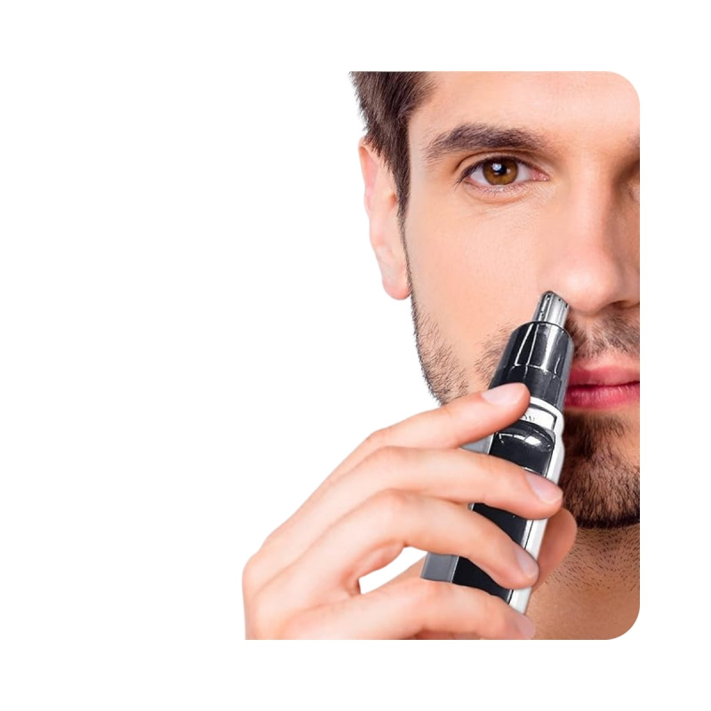 Şarjlı Kulak Burun Kılı Tüy Alma Kesme Temizleme Sakal Ense Düzeltme Makinesi