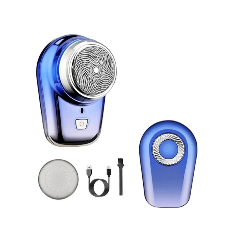 Sıfır Sakal ve Yanak için Islak ve Kuru Kullanım İnce Tel İçin Yıkanabilir Mini Tıraş Makinesi