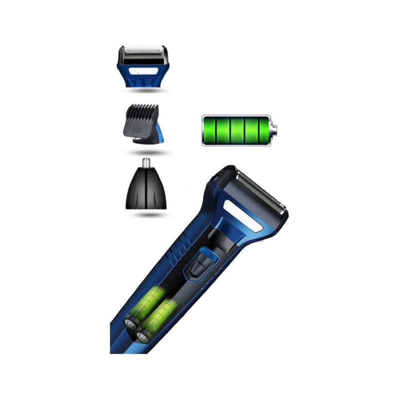 Saç Sakal Burun Çok Amaçlı Kuru Sıfır Tıraş Makinası 3 in 1