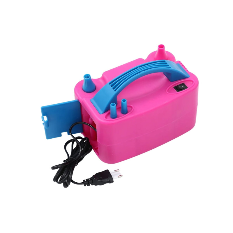 Tüm Balonlara Uyumlu Elektrikli Balon Pompası Balon Şişirme Makinası Çift Ağız
