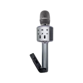 Karaoke Mikrofon Telefon Stand Aparatlı USB Giriş Selfie Dahili Hoparlör Karaoke Mikrofon Telefon Stand Aparatlı USB Giriş Selfie Dahili Hoparlör