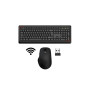 Wireless Kablosuz Q Klavye Mouse Seti Ofis Tipi Sessiz LED Aydınlatma
