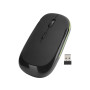Slim Sessiz 1600 DPI Wireless Kablosuz Fare Mouse Siyah