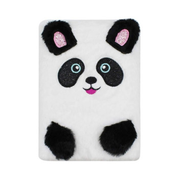 Sevimli Hayvan Desenli Peluş Defter Suni Kürk Sert Kapaklı Not Defteri Sevimli Hayvan Desenli Peluş Defter Suni Kürk Sert Kapaklı Not Defteri