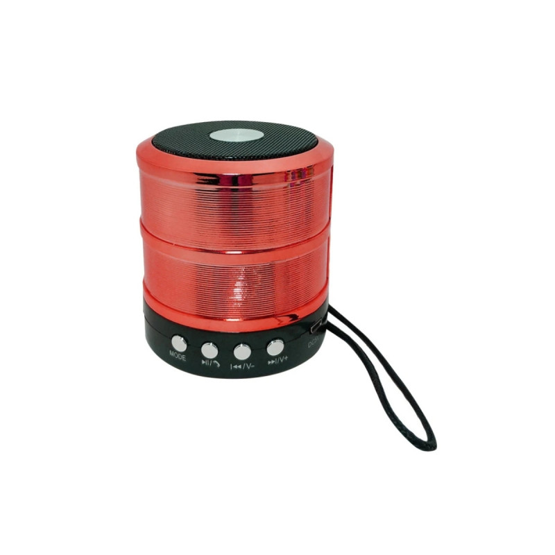 Ses Topu Bluetooth Hoparlör Dayanıklı LED Işıklı Kablosuz FM Radyo AUX USB