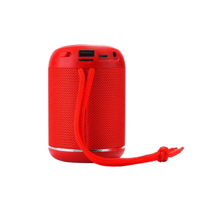 Ses Bombası Bluetooth Hoparlör Suya Dayanıklı LED Işıklı Kablosuz FM Radyo AUX USB