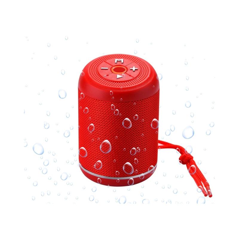 Ses Bombası Bluetooth Hoparlör Suya Dayanıklı LED Işıklı Kablosuz FM Radyo AUX USB