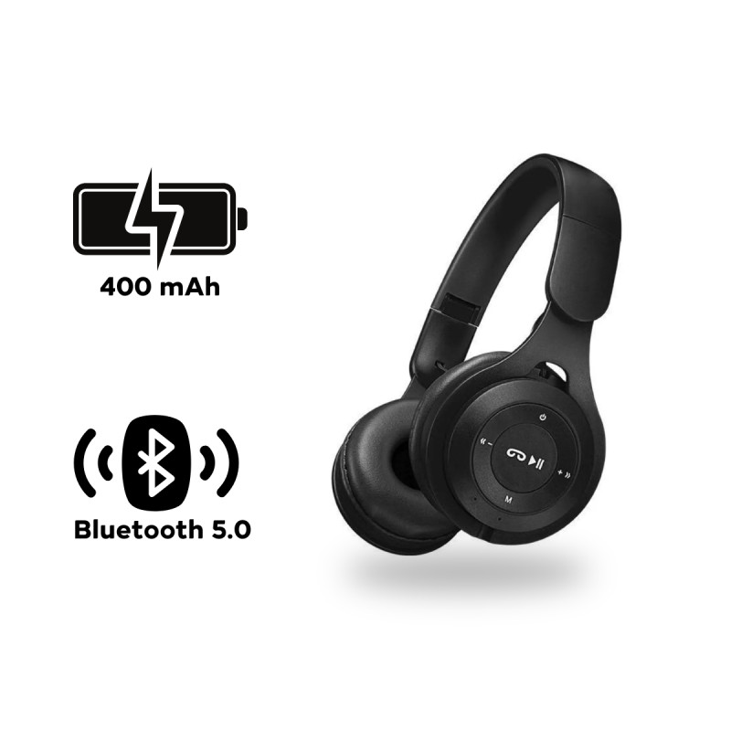 Kablosuz Katlanabilir Bluetooth Kulak Kafa Üstü Kulaklık Mikrofonlu