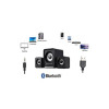 Kablosuz Bluetooth 2+1 Hoparlör PC TV Mobil Uyumlu FM Radyo TF Kart USB Giriş