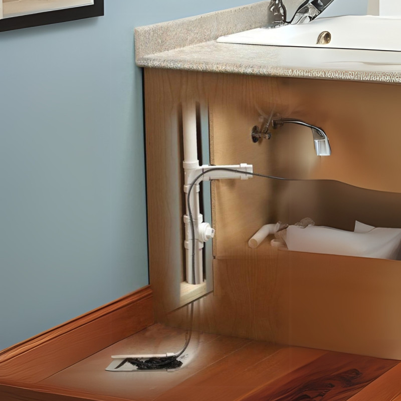 Tıkalı Gider Tuvalet Klozet Lavabo Boru Açma Sustalı Teli 5 Metre