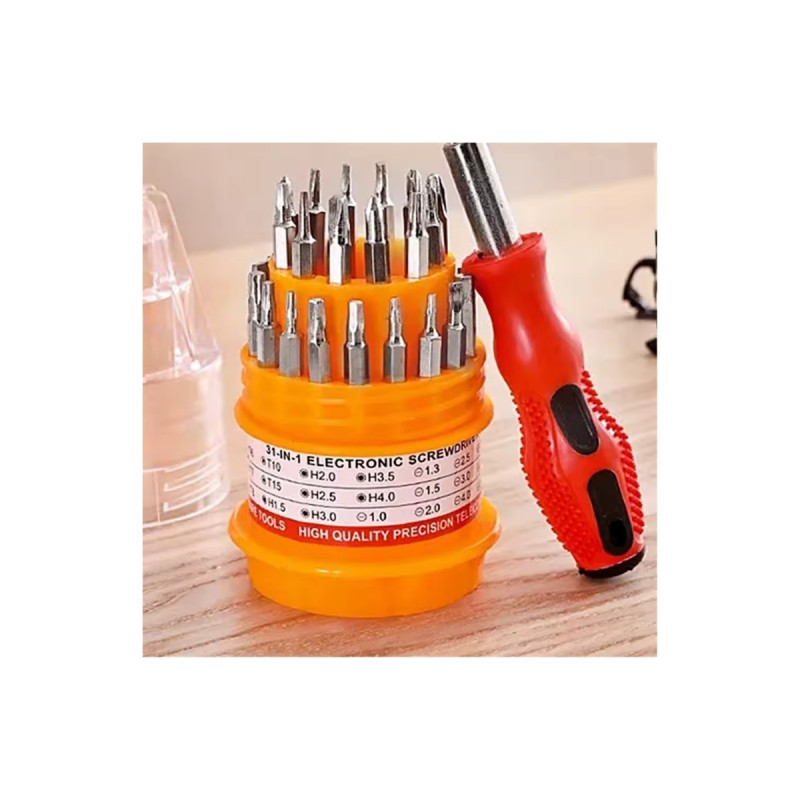 Mıknatıslı Çok Amaçlı 31 Parça Tornavida Seti