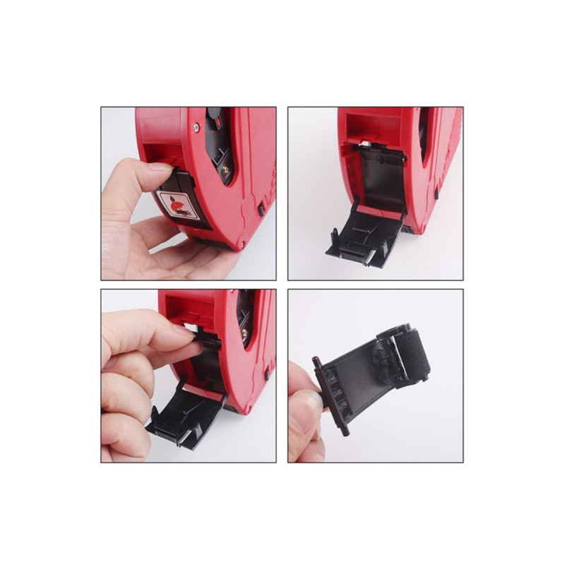 Çoklu Para Birimli El Tipi Meto Fiyat Etiket Makinesi Tabancası 8 Haneli