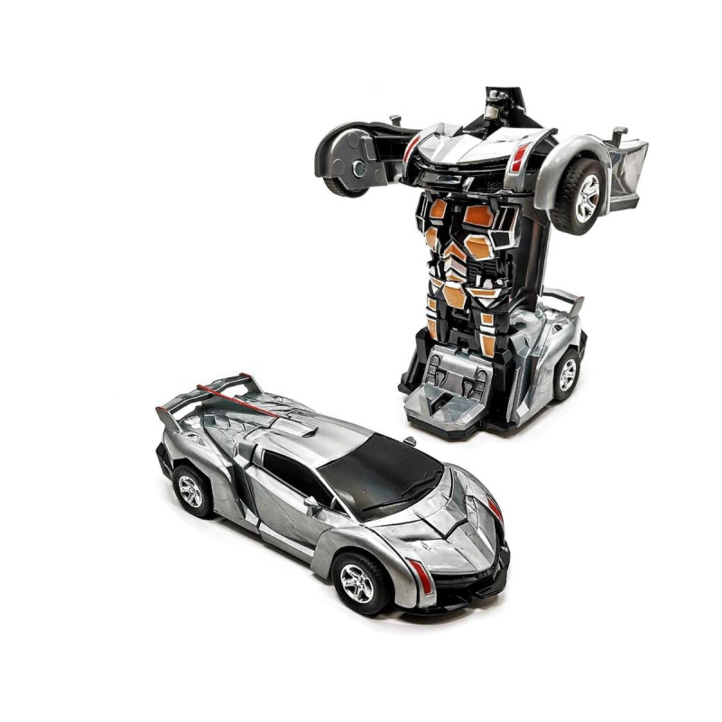 Transformers Bumblebee Robota Dönüşebilen Oyuncak Araba Gri