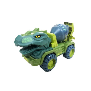 Trexdino Dinozorlu İnşaat Beton Mikser Arabası Oyuncak