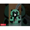 Yumuşak Dokulu Panda Tasarımlı Şarjlı Gece Lambası