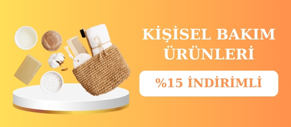Kişisel bakım ürünleri %15 indirimli