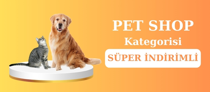 Pet shop kategorisi süper indirimli